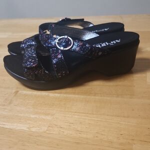 Alegria Roux Lush Women's Black Sandals